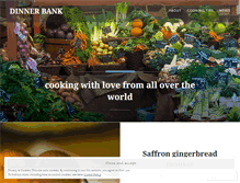 Tablet Screenshot of dinnerbank.com